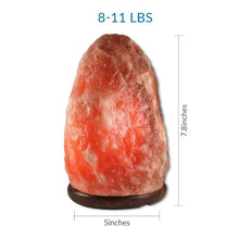 Load image into Gallery viewer, Natural Himalayan Salt Lamp, 8 ~ 11 lbs - NJExpat
