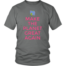 Load image into Gallery viewer, Macron to Congress: 'Make the Planet Great Again' T-shirt - NJExpat