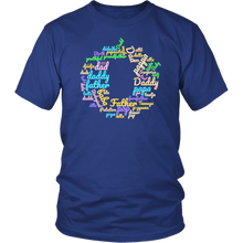 Load image into Gallery viewer, Father's Day T-shirt Gift Tee for all Dads in many languages - NJExpat