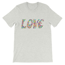 Load image into Gallery viewer, Love is all you need, Valentines Day Heart T-shirt Tee Short-Sleeve Unisex T-Shirt - NJExpat