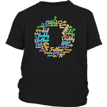 Load image into Gallery viewer, Father's Day T-shirt Gift Tee for all Dads in many languages - NJExpat