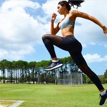 Load image into Gallery viewer, Yoga Patchwork Mesh Leggings With Pocket, free shipping - NJExpat
