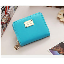 Load image into Gallery viewer, Leather Mini Wallet for holding Cards, Keys & Coins, free shipping - NJExpat
