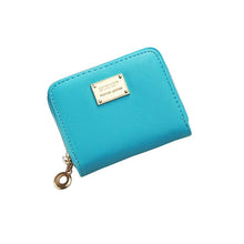Load image into Gallery viewer, Leather Mini Wallet for holding Cards, Keys & Coins, free shipping - NJExpat