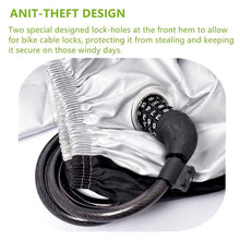 Load image into Gallery viewer, Bicycle Cover with Lockhole for Mountain/Road Bike - Size XL, free shipping - NJExpat