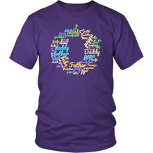 Load image into Gallery viewer, Father's Day T-shirt Gift Tee for all Dads in many languages - NJExpat