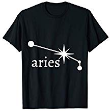 Astrology Zodiac Calendar T-Shirt Series (Aries)