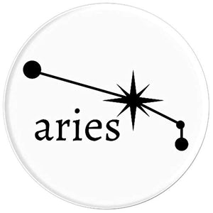 Amazon.com: Astrology Zodiac Calendar Series (Aries) - PopSockets Grip and Stand for Phones and Tablets: Cell Phones & Accessories - NJExpat