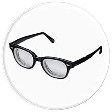 Load image into Gallery viewer, Amazon.com: Pair Of Retro Black Glasses - PopSockets Grip and Stand for Phones and Tablets: Cell Phones &amp; Accessories - NJExpat