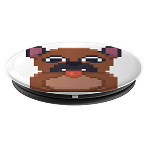 Amazon.com: Pixelated Pug Kids or Fun Character Design - PopSockets Grip and Stand for Phones and Tablets: Cell Phones & Accessories - NJExpat