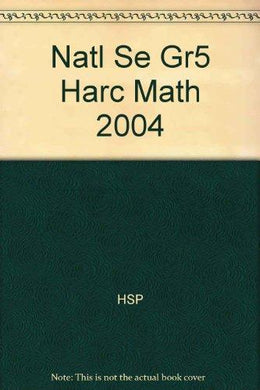 Harcourt Math (Level 5) - NJExpat