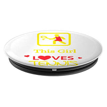 Load image into Gallery viewer, Amazon.com: This Girl Loves Tennis - PopSockets Grip and Stand for Phones and Tablets: Cell Phones &amp; Accessories - NJExpat