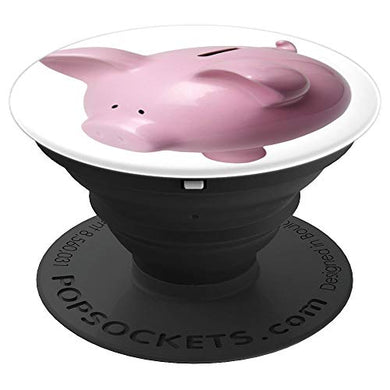Amazon.com: Pink Piggie Bank Money Box - PopSockets Grip and Stand for Phones and Tablets: Cell Phones & Accessories - NJExpat