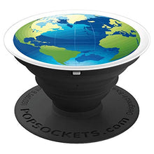 Load image into Gallery viewer, Amazon.com: Cartography World Globe Map - PopSockets Grip and Stand for Phones and Tablets: Cell Phones &amp; Accessories - NJExpat