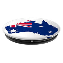 Load image into Gallery viewer, Amazon.com: Super Awesome Australia Flag Map Graphic Classic Fun Design - PopSockets Grip and Stand for Phones and Tablets: Cell Phones &amp; Accessories - NJExpat