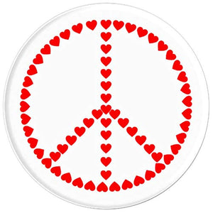 Amazon.com: Love Hearts In Peace Design - PopSockets Grip and Stand for Phones and Tablets: Cell Phones & Accessories - NJExpat
