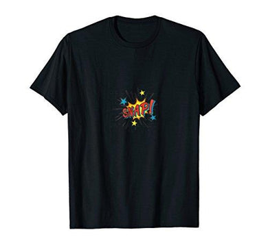 Snap T-shirt Cartoon Comic Boom Gift Tee for everyone - NJExpat