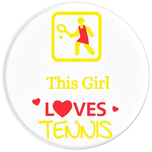 Amazon.com: This Girl Loves Tennis - PopSockets Grip and Stand for Phones and Tablets: Cell Phones & Accessories - NJExpat