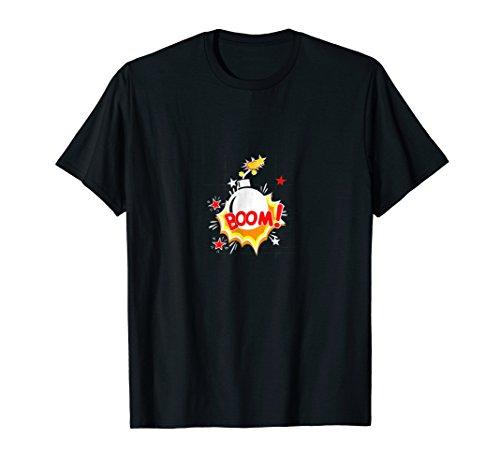 Boom! Cartoon Comic Design Gift Tee - NJExpat