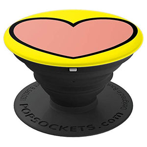 Amazon.com: Heart Love Blooming Dahlia & Yellow Design - PopSockets Grip and Stand for Phones and Tablets: Cell Phones & Accessories - NJExpat