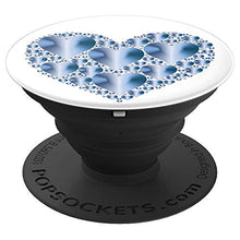 Load image into Gallery viewer, Amazon.com: Baby Blue Hearts Pop Socket, feel the love all the time. - PopSockets Grip and Stand for Phones and Tablets: Cell Phones &amp; Accessories - NJExpat