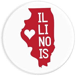Amazon.com: Commonwealth States in the Union Series (Illinois) - PopSockets Grip and Stand for Phones and Tablets: Cell Phones & Accessories - NJExpat
