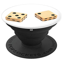 Load image into Gallery viewer, Amazon.com: White Pair Of Dice - PopSockets Grip and Stand for Phones and Tablets: Cell Phones &amp; Accessories - NJExpat