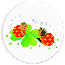 Load image into Gallery viewer, Amazon.com: Four Leaf Clover Lady Bug - PopSockets Grip and Stand for Phones and Tablets: Cell Phones &amp; Accessories - NJExpat