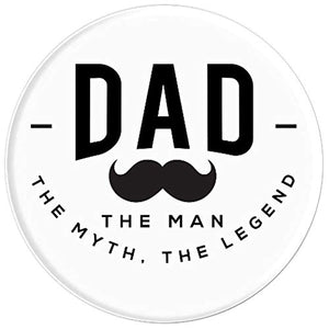 Amazon.com: Dad The Myth The Man The Legend - PopSockets Grip and Stand for Phones and Tablets: Cell Phones & Accessories - NJExpat