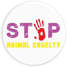 Load image into Gallery viewer, Amazon.com: Stop Animal Cruelty - PopSockets Grip and Stand for Phones and Tablets: Cell Phones &amp; Accessories - NJExpat