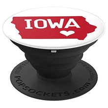 Load image into Gallery viewer, Amazon.com: Commonwealth States in the Union Series (Iowa) - PopSockets Grip and Stand for Phones and Tablets: Cell Phones &amp; Accessories - NJExpat