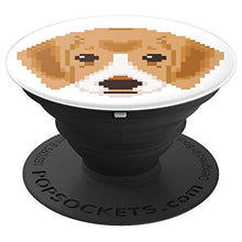 Load image into Gallery viewer, Amazon.com: Cute Pixelated Puppy Design - PopSockets Grip and Stand for Phones and Tablets: Cell Phones &amp; Accessories - NJExpat