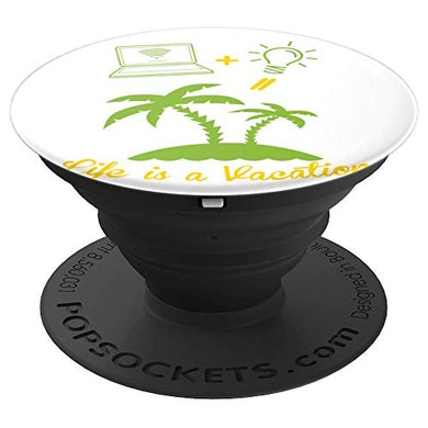 Amazon.com: Life Is A Vacation - PopSockets Grip and Stand for Phones and Tablets: Cell Phones & Accessories - NJExpat
