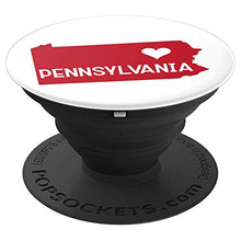 Load image into Gallery viewer, Amazon.com: Commonwealth States in the Union Series (Pennsylvania) - PopSockets Grip and Stand for Phones and Tablets: Cell Phones &amp; Accessories - NJExpat