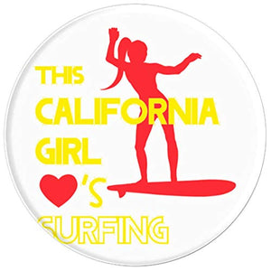 Amazon.com: This California Girl Loves Surfing - PopSockets Grip and Stand for Phones and Tablets: Cell Phones & Accessories - NJExpat