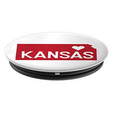 Load image into Gallery viewer, Amazon.com: Commonwealth States in the Union Series (Kansas) - PopSockets Grip and Stand for Phones and Tablets: Cell Phones &amp; Accessories - NJExpat