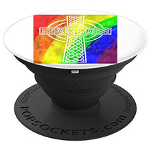 Load image into Gallery viewer, Amazon.com: Rainbow Cross - PopSockets Grip and Stand for Phones and Tablets: Cell Phones &amp; Accessories - NJExpat