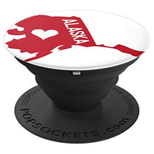 Load image into Gallery viewer, Amazon.com: Commonwealth States in the Union Series (Alaska) - PopSockets Grip and Stand for Phones and Tablets: Cell Phones &amp; Accessories - NJExpat