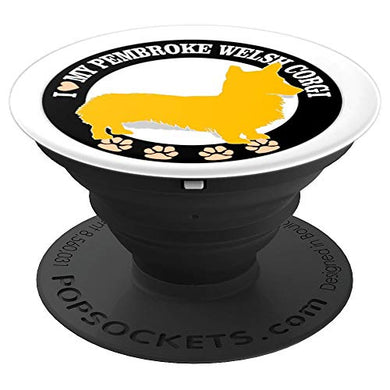 Amazon.com: I Heart Love My Pembroke Welsh Corgi - PopSockets Grip and Stand for Phones and Tablets: Cell Phones & Accessories - NJExpat