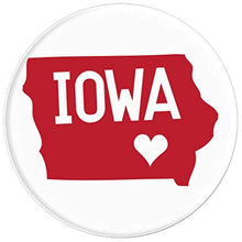 Load image into Gallery viewer, Amazon.com: Commonwealth States in the Union Series (Iowa) - PopSockets Grip and Stand for Phones and Tablets: Cell Phones &amp; Accessories - NJExpat