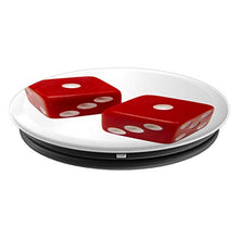 Load image into Gallery viewer, Amazon.com: Pair Of Lucky Red Dice Image - PopSockets Grip and Stand for Phones and Tablets: Cell Phones &amp; Accessories - NJExpat