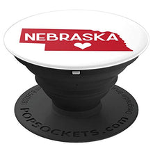 Load image into Gallery viewer, Amazon.com: Commonwealth States in the Union Series (Nebraska) - PopSockets Grip and Stand for Phones and Tablets: Cell Phones &amp; Accessories - NJExpat