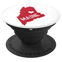 Load image into Gallery viewer, Amazon.com: Commonwealth States in the Union Series (Maine) - PopSockets Grip and Stand for Phones and Tablets: Cell Phones &amp; Accessories - NJExpat