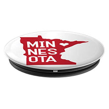 Load image into Gallery viewer, Amazon.com: Commonwealth States in the Union Series (Minesotta) - PopSockets Grip and Stand for Phones and Tablets: Cell Phones &amp; Accessories - NJExpat