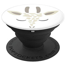 Load image into Gallery viewer, Amazon.com: Animal Faces Series (Giraffe) - PopSockets Grip and Stand for Phones and Tablets: Cell Phones &amp; Accessories - NJExpat