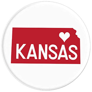 Amazon.com: Commonwealth States in the Union Series (Kansas) - PopSockets Grip and Stand for Phones and Tablets: Cell Phones & Accessories - NJExpat