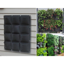 Load image into Gallery viewer, 12 Pocket Outdoor Vertical Living Wall Planter, Free shipping - NJExpat