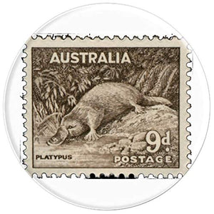 Amazon.com: Platypus of Australia Stamp - PopSockets Grip and Stand for Phones and Tablets: Cell Phones & Accessories - NJExpat