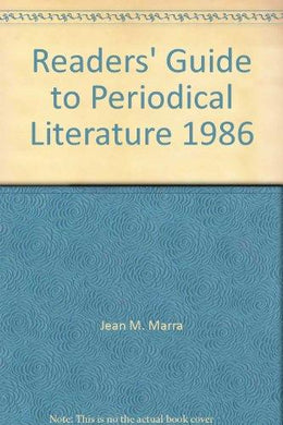Abridged Readers' Guide to Periodical Literature March 1986 - NJExpat