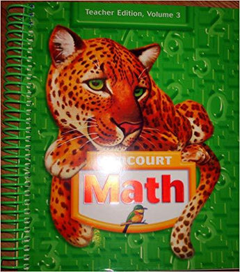 Harcourt Math, Vol. 3, Grade 5, Teacher's Edition - NJExpat